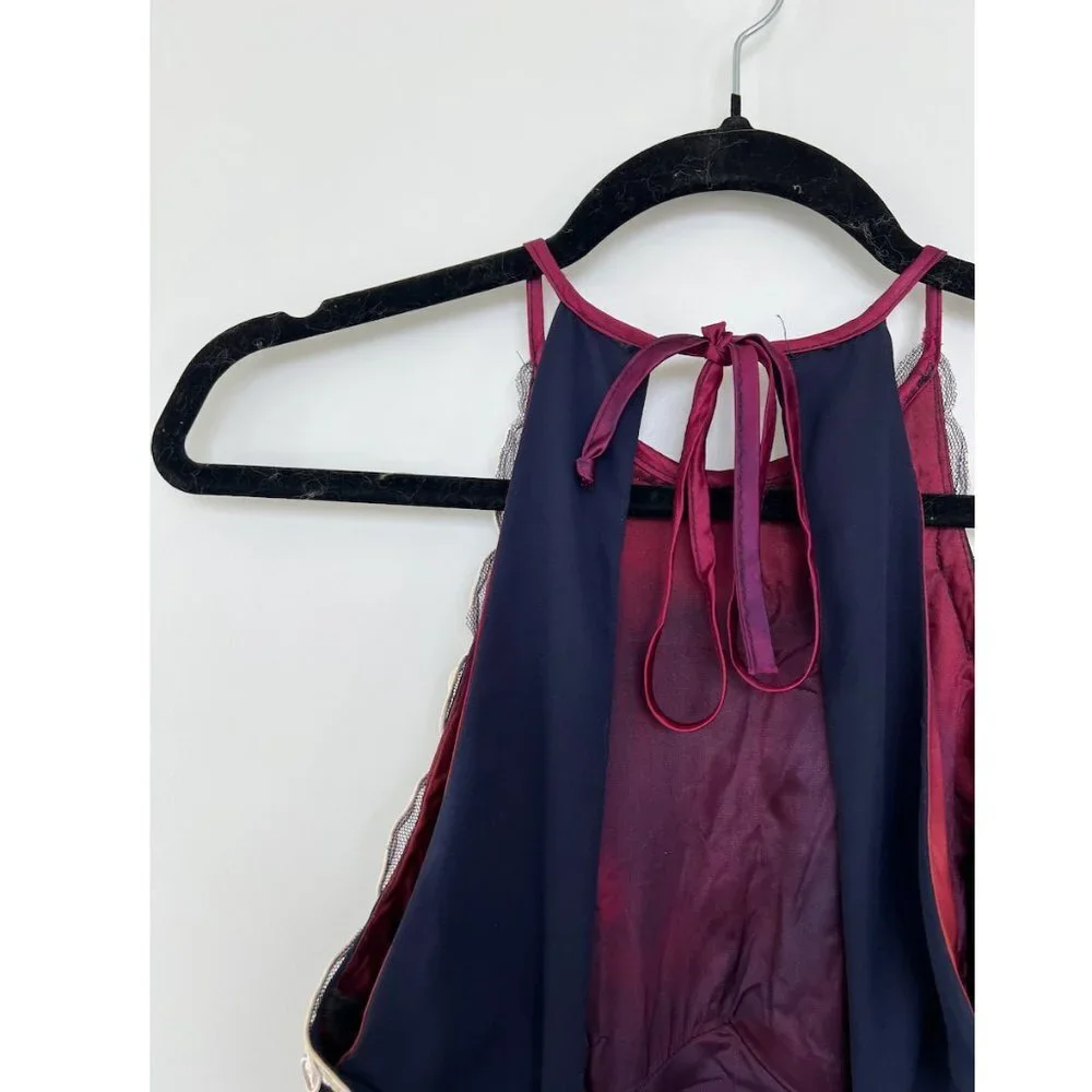 Vintage Navy Gown - Picture 5 of 16